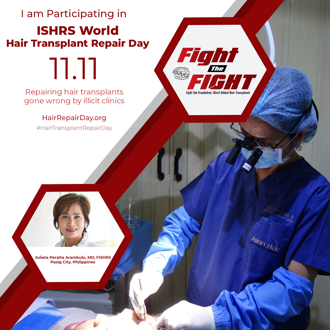 Hair Transplant in the Philippines | Dr Julieta Peralta-Arambulo Head Surgeon